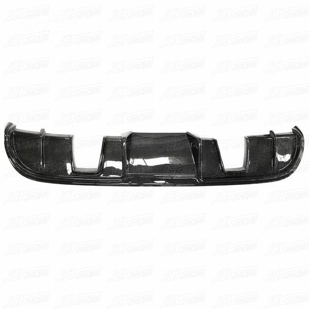 GT4 Style Carbon Fiber Rear Bumper Lip for Porsche Cayman 718 16-19 - Bull Boost Performance