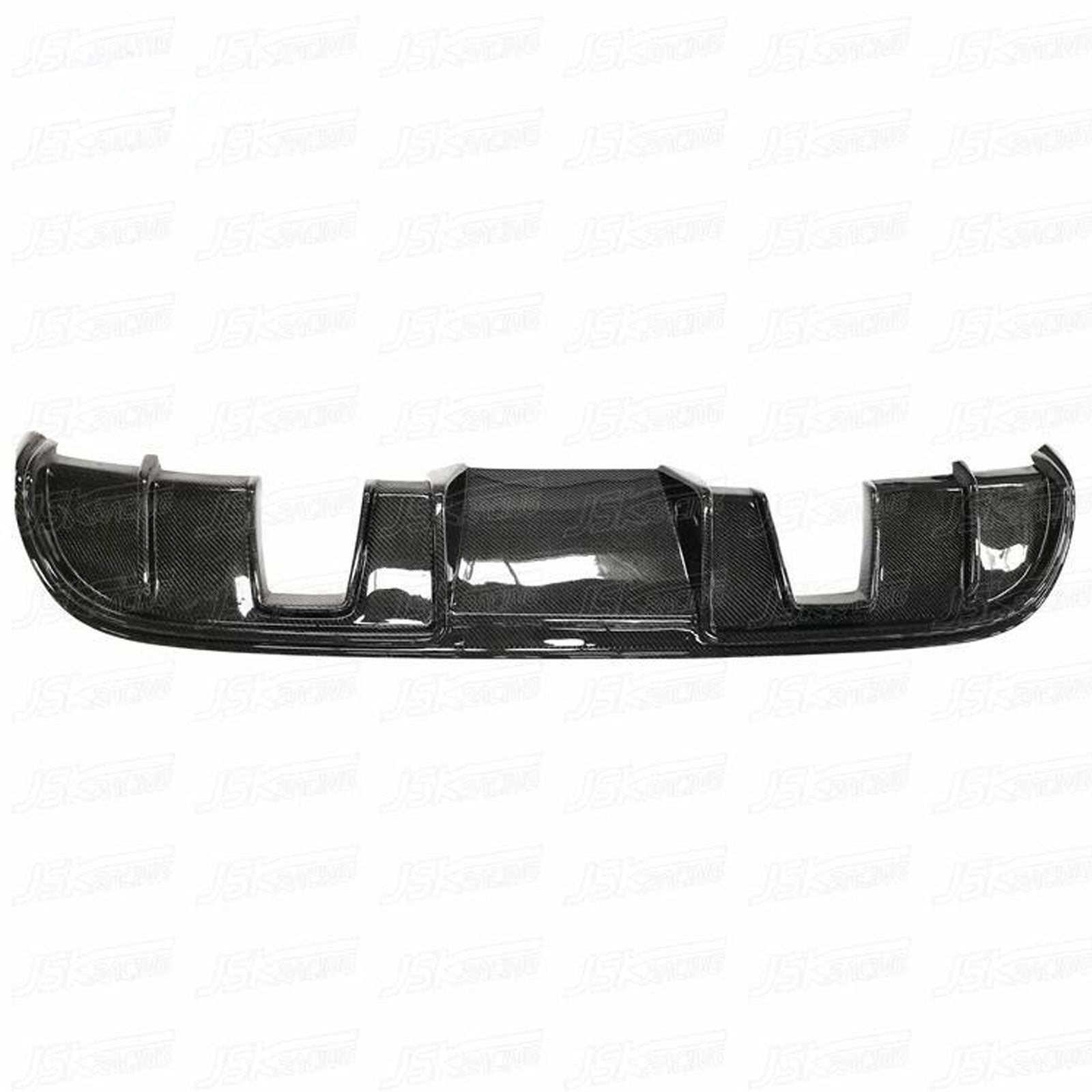 GT4 Style Carbon Fiber Rear Bumper Lip for Porsche Cayman 718 16-19 - Bull Boost Performance