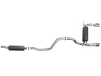 aFe Rebel Series 2.5in 304 SS Cat-Back Exhaust w/ Polished Tips 2018+ Jeep Wrangler (JL) V6 3.6L