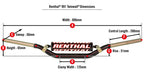 Renthal 09-12 KTM SX/SX-F/ 06-13 Suzuki RM/RMZ/ 18-21 Yamaha YZ-F 7/8 Twinwall Handlebar - Black