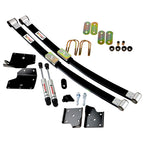 Ridetech 64-66 Ford Mustang Composite Leaf Springs w/ HQ Shocks - 2in Drop - Rear