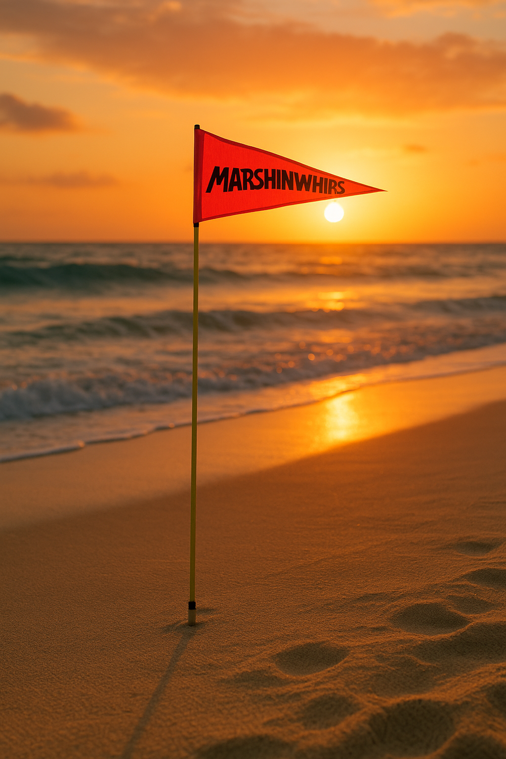 Marshin Whips RipRods Day Whip | High Visibility Safety