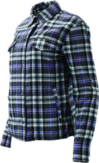 River Road Cameo Flannel Moto Shirt Womens - Small