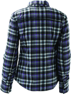 River Road Cameo Flannel Moto Shirt Womens - Small