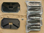 Marshin Whips Rosewell X-2 Billet Rocklights x8 (Kit)