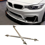 Universal Adjustable Splitter Rods Silver Stainless Steel 7-9 Inch