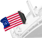 Bennington 12"x18" Forever Wave Flag for Boats
