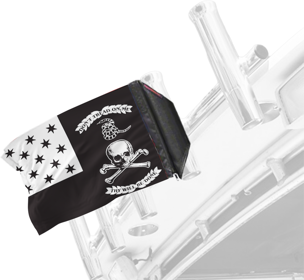 Veterans Exempt 12"x18" Forever Wave Flag