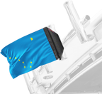 State Flag Alaska 12"x18" Forever Wave Flag