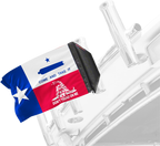 State Flag Texas Don't Tread 12"x18" Forever Wave Flag