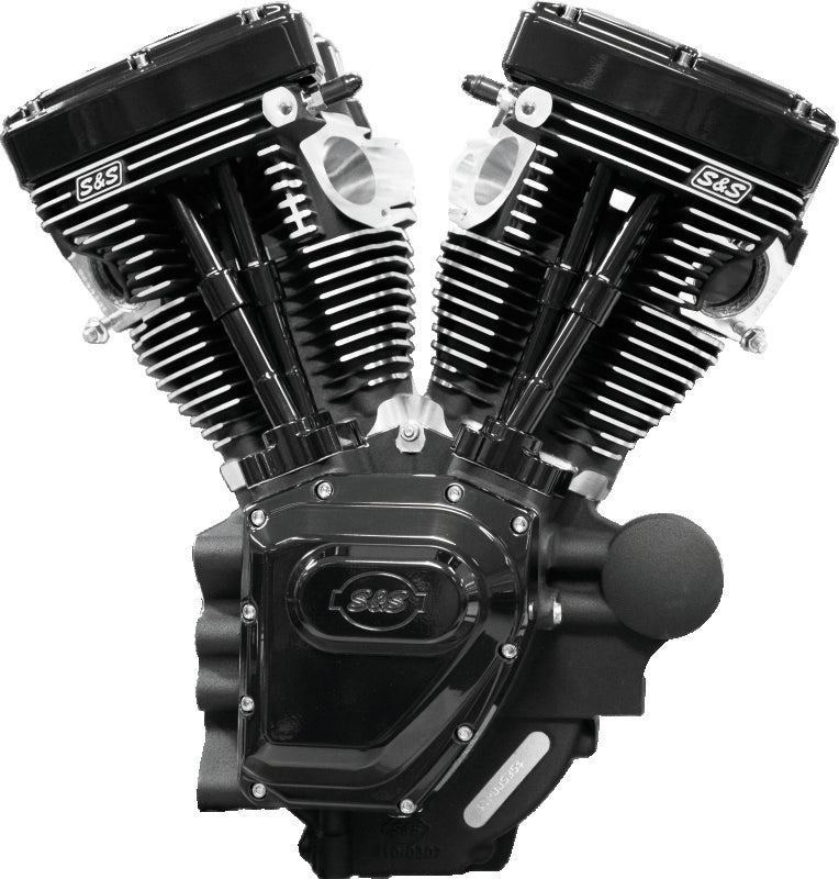 S&S Cycle 99-06 BT T111 Black Edition Longblock Engine - 585 GE Cams