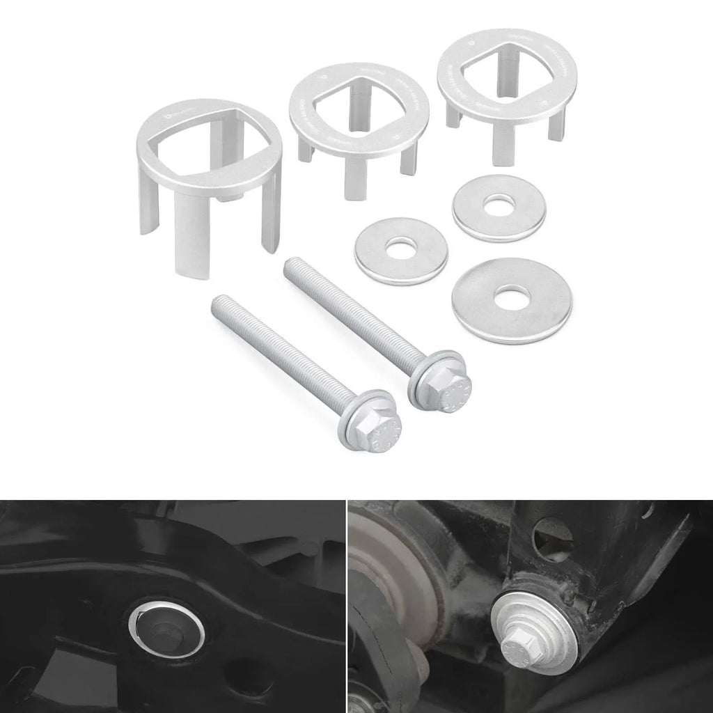 BMW 1 Series E81 E82 E87 E88 / 3 Series E90 E91 E92 E93 Billet Aluminum Rear Differential Mount Insert Kit 2005 - 2013
