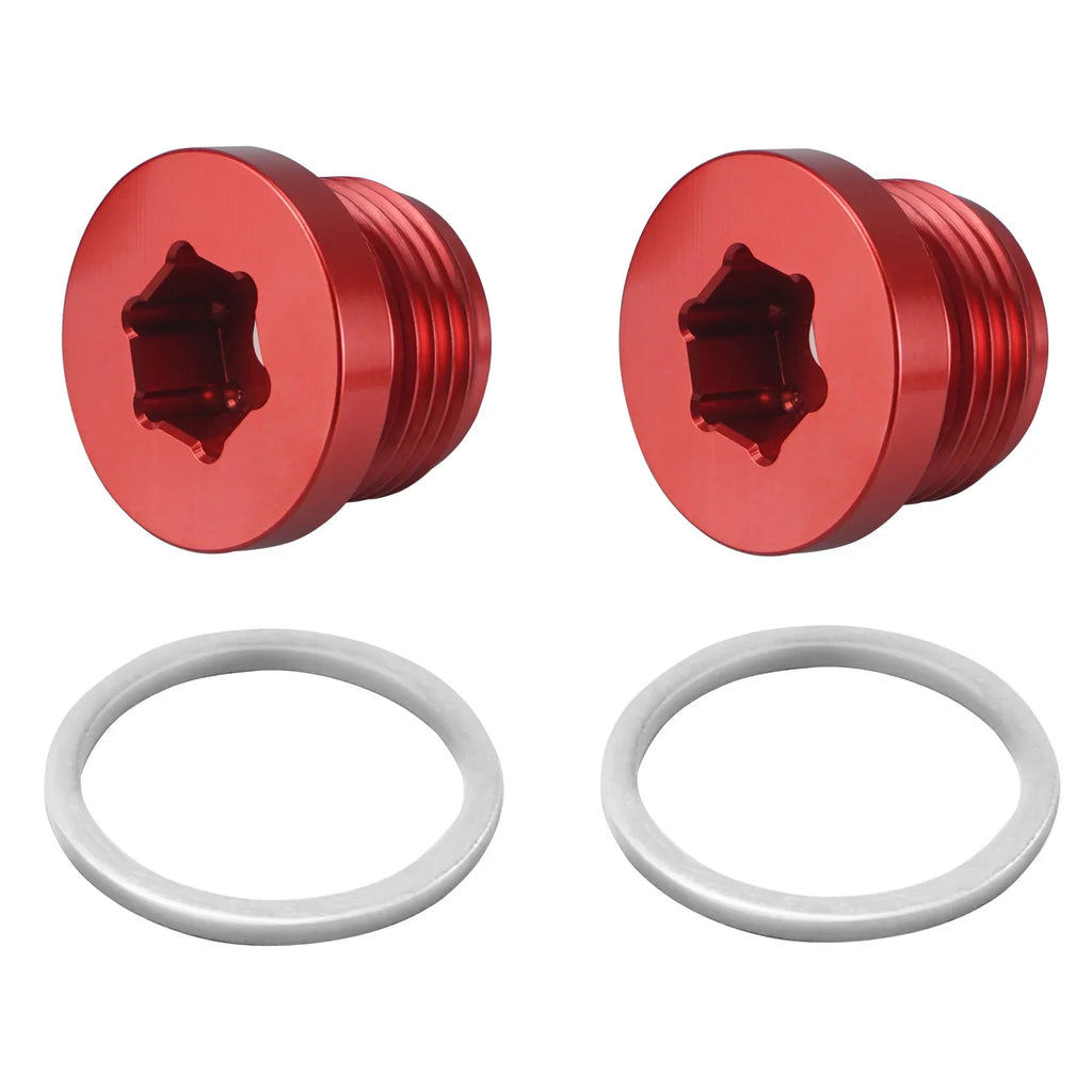 BMW N54 / N55 / S55 Engine Billet Aluminium Oil Thermostat Housing Cover & Plug Kit (Replaces 11617568552)