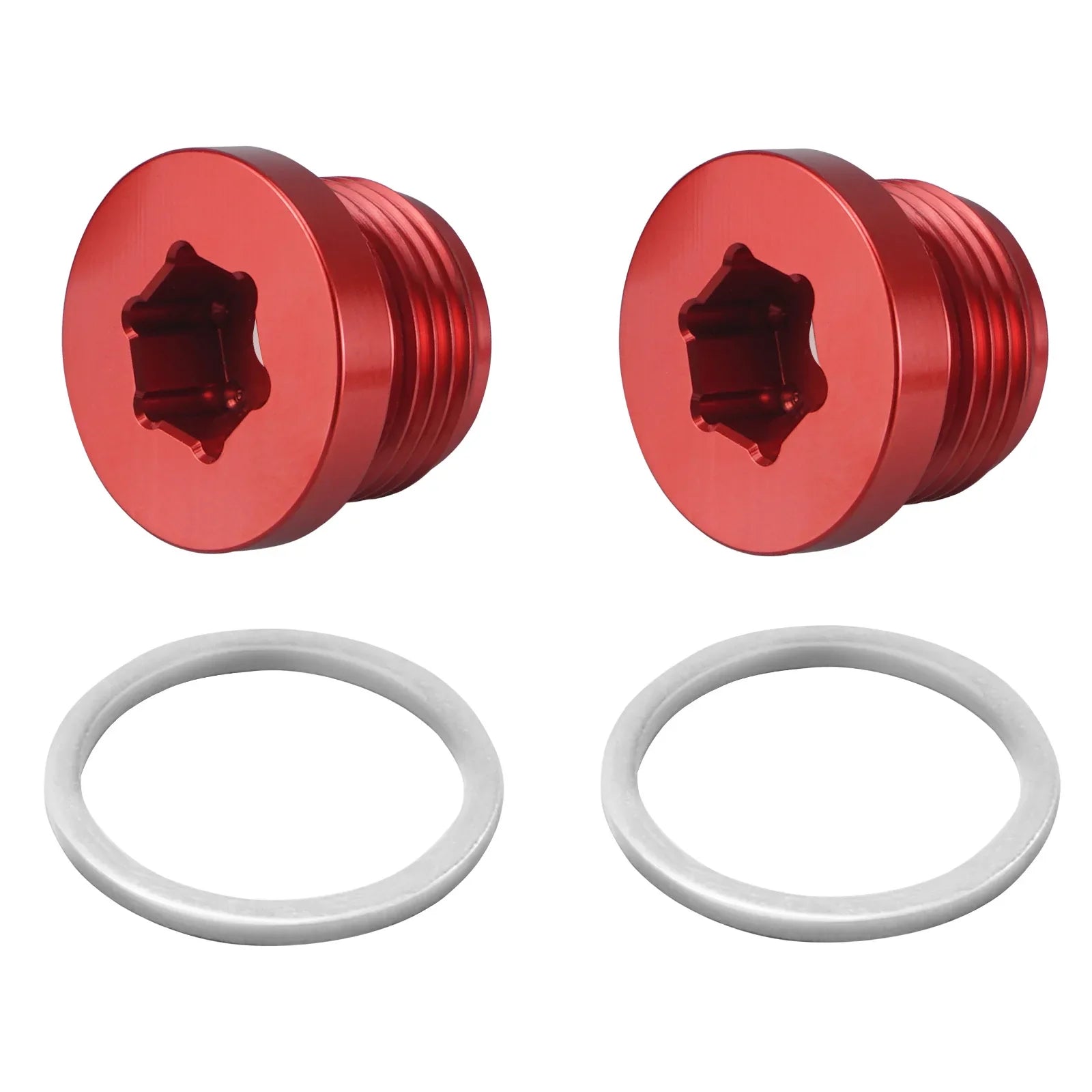 BMW N54 / N55 / S55 Engine Billet Aluminium Oil Thermostat Housing Cover & Plug Kit (Replaces 11617568552)