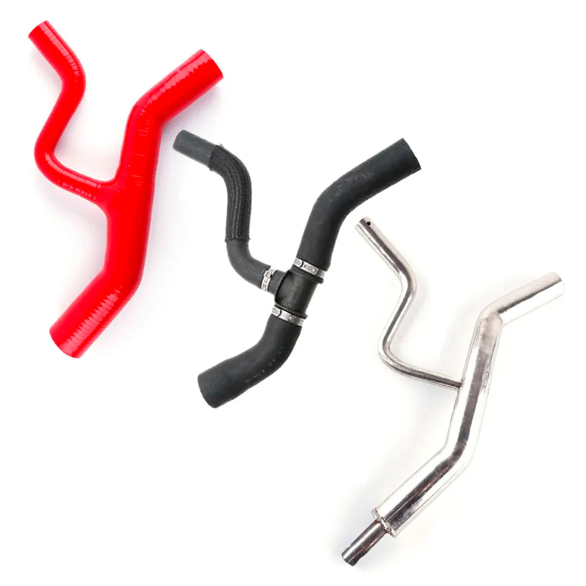 Ford Ranger T6 & Mazda BT-50 3.2L Diesel Silicone Radiator Coolant Hose Kit 2012 - 2023 (3-Piece Set)