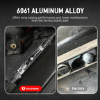 VW Golf MK7 / e-Golf / Passat / Sportsvan Billet Aluminum Bonnet Cable Buckle / Hood Release Latch (LHD Only / Replaces 5G1823531C)