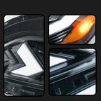 Honda Civic 11th Gen 4-Lens LED Headlight Assembly with Start-Up Animation & Dynamic Turn Signal 2022 - 2023 (Pair)