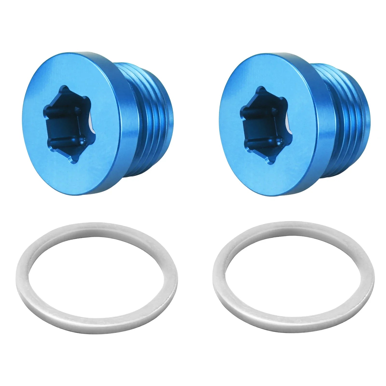 BMW N54 / N55 / S55 Engine Billet Aluminium Oil Thermostat Housing Cover & Plug Kit (Replaces 11617568552)