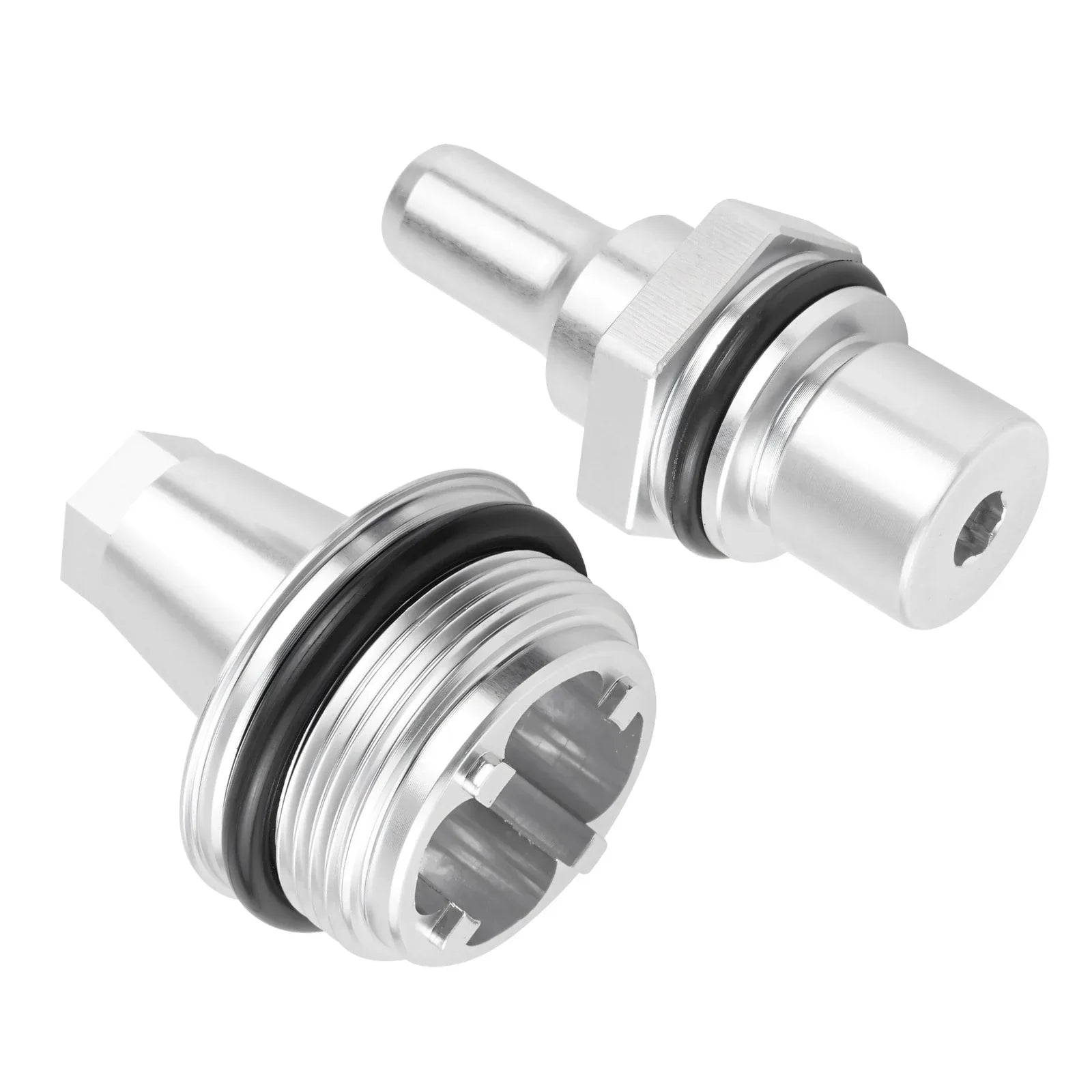 BMW N54 Twin-Turbo Engine Billet Aluminum PCV Valve Cap Cover Replacement Kit for E82 / E88 / E90 / E91 / E92 / E93 / E60 / E61 / E71 / E89 / F01 / F02 (2005 - 2016)