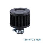 Universal Cone Cold Air Intake Filter (12mm / 25mm) – Reusable & Washable Performance Air Filter