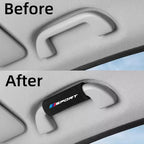 BMW Interior Ceiling Handle Protective Cover for X1 / X2 / X3 / X4 / X5 / X6 / X7 / E28 / E30 / E34 / E36 (2-Piece Suede Set)