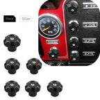 Jeep CJ-5 / CJ-7 / CJ-8 Billet Aluminium Dash Knob Set 1976 - 1986 (6-Piece Set)