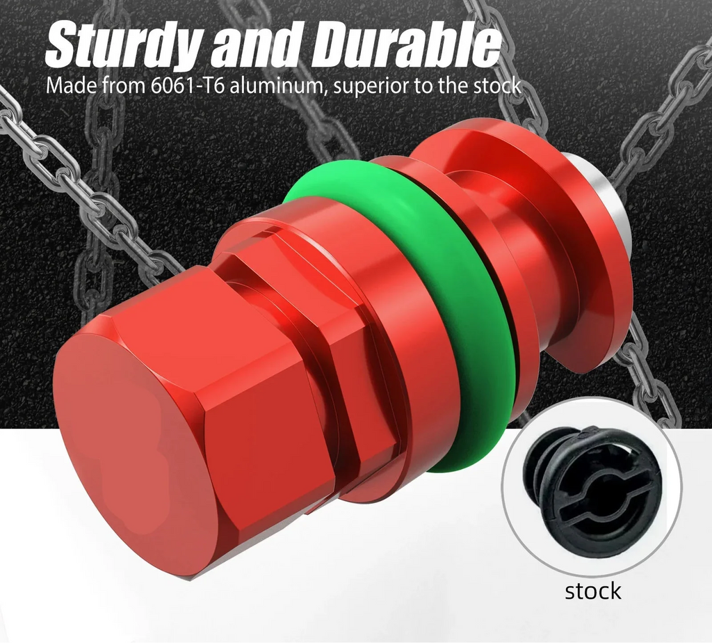 VW Golf 7 / 7.5 GTI R, Audi A3 / S3 8V, SEAT Leon MK3 & Skoda Octavia 3 Magnetic Engine Oil Sump Drain Plug for Early EA888.3 (2013 - 2015)