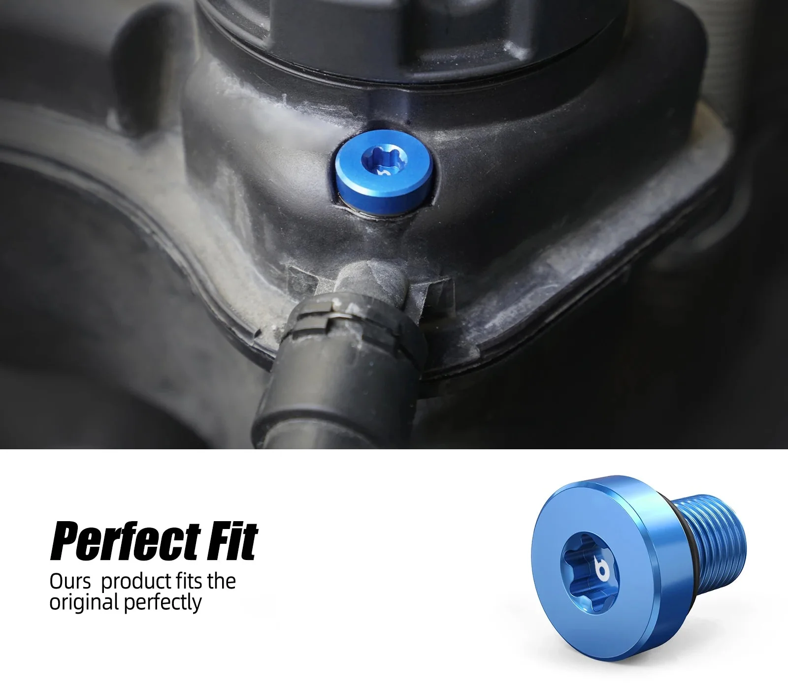 BMW & MINI Universal Billet Aluminium Cooling System Coolant Bleed Screw 1997 - 2019 (Replaces 11537793373 / 17111712788 / 17110141325)