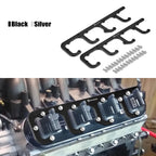 Chevrolet LS Engine Billet Aluminium D581 Square Coil Bracket Set 1997 - 2014 (4.8L / 5.3L / 5.7L / 6.0L / 6.2L / 7.0L V8)