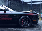 Full Body Hood Custom Decoration Decal for Ford / Dodge Challenger / Dodge SRT | Large-Format Vinyl Kit