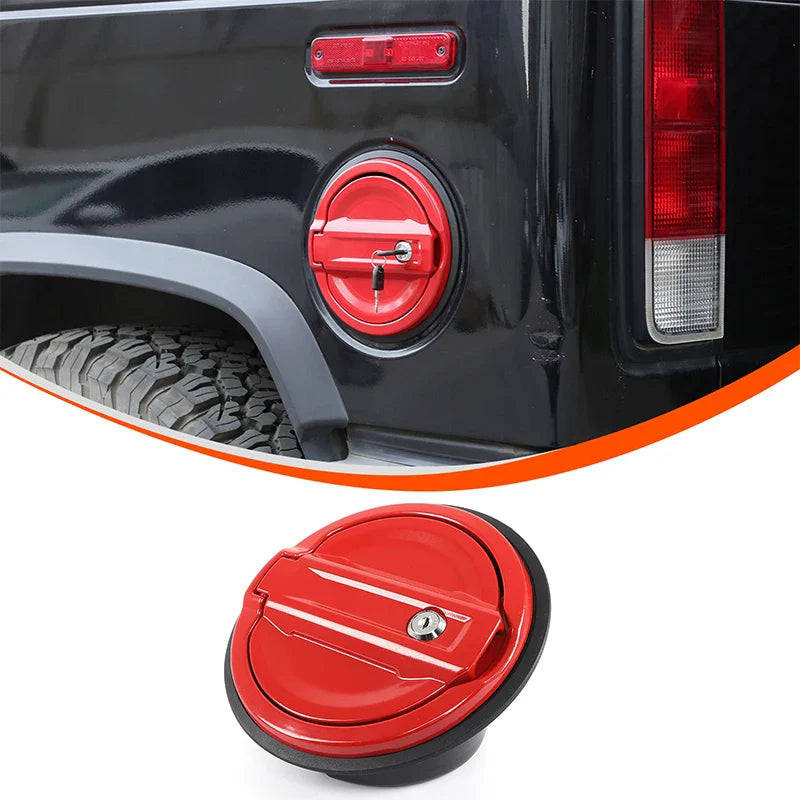 Hummer H2 ABS & Aluminium Alloy Anti-Theft Fuel Tank Cap Cover 2003 - 2009