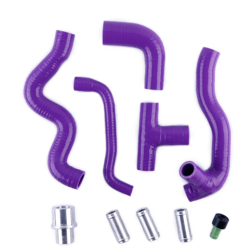 VW Golf MK4 / Jetta MK4 / Bora & Audi A3 8L 1.8T AUM / AUQ Silicone Crankcase Breather Hose Kit 1998 - 2006 (5-Piece Set)