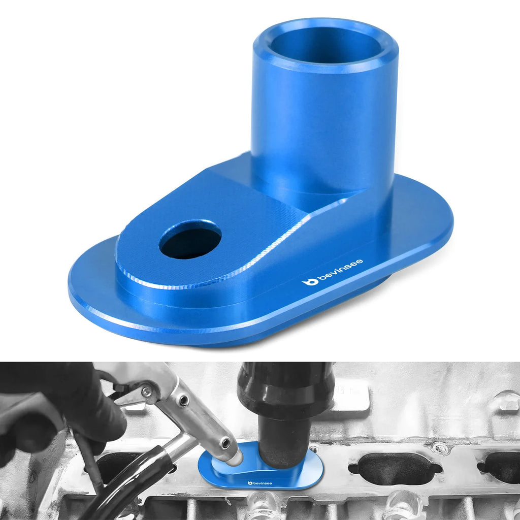 Audi S4 / S5 / A6 / Q7 / SQ5 3.0 TFSI & VW Golf MK5 GTI BYD Engine Walnut Blaster Carbon Cleaning Adapter (Billet Aluminum)