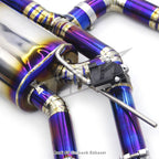 Titanium Valved Catback Exhaust System for Audi TT TTS RS 8J MK2 2.0T - Bull Boost Performance