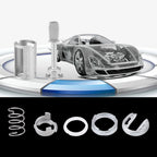 VW Passat, SEAT Toledo / Leon / Arosa & VW Lupo Front Left & Right Door Lock Cylinder Repair Kit 1995 - 2006 (Replaces 3B0 837 167 / 168)
