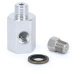 BMW 3 Series E30 / E36 3-Port Oil Pressure & Temperature Gauge Adapter T-Piece (M12 x 1.5 to 1/8" NPT)