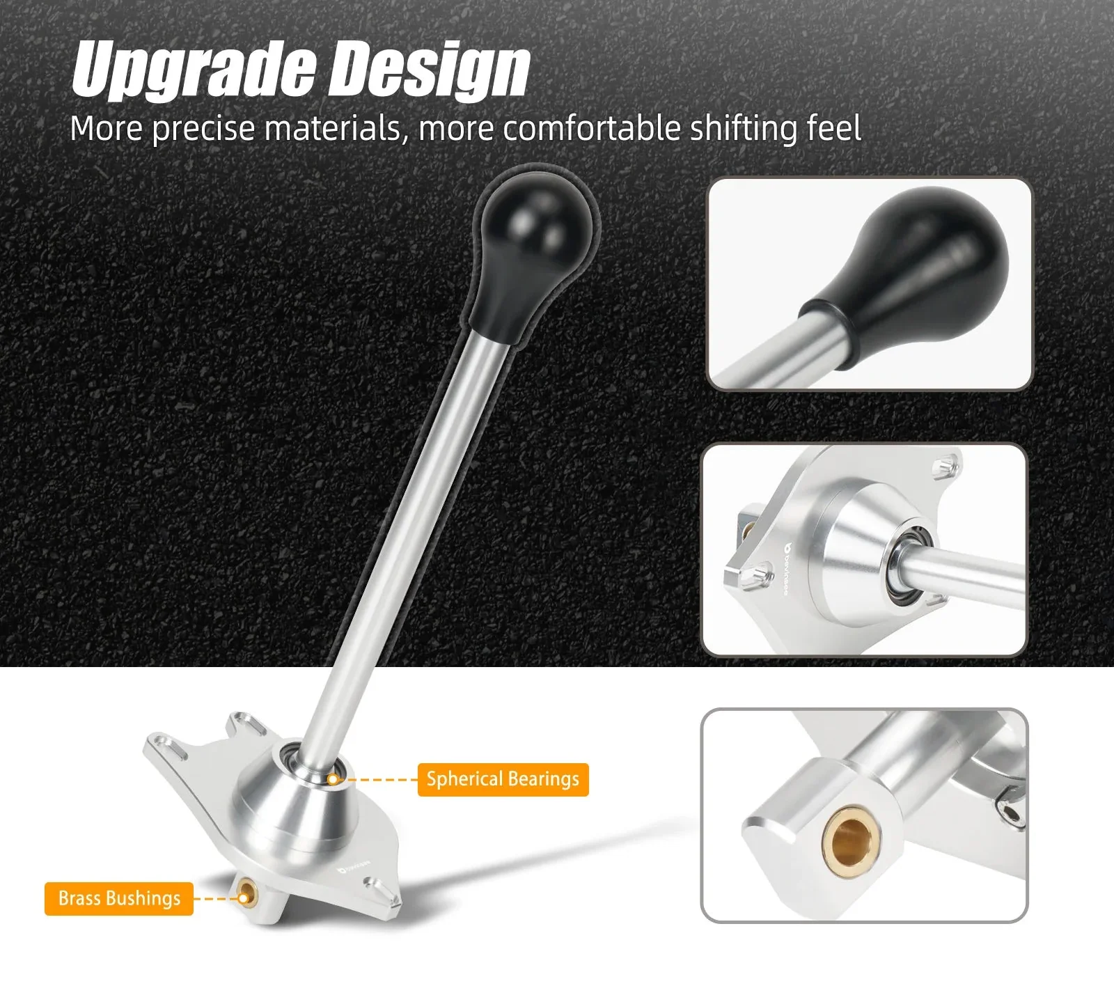 BMW 1 Series E81 E82 E87 E88 / 3 Series E90 E91 E92 E93 Billet Aluminum Short Shifter Kit 2006 - 2013