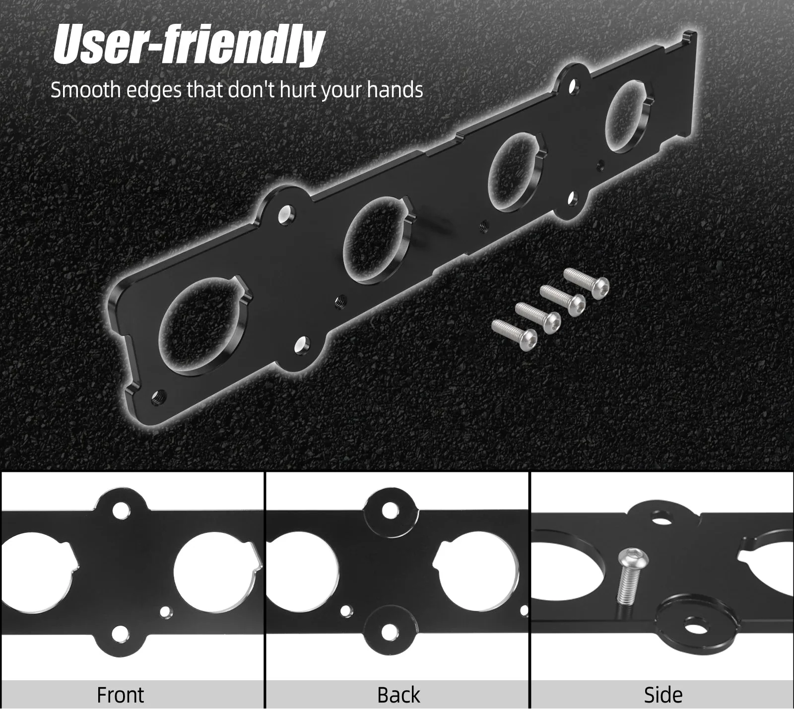Honda Civic Si / Del Sol Si & Acura Integra B16 / B18 VTEC Coil-On-Plug COP Conversion Adapter Plate (K20 / K24 / S2000 Coils)
