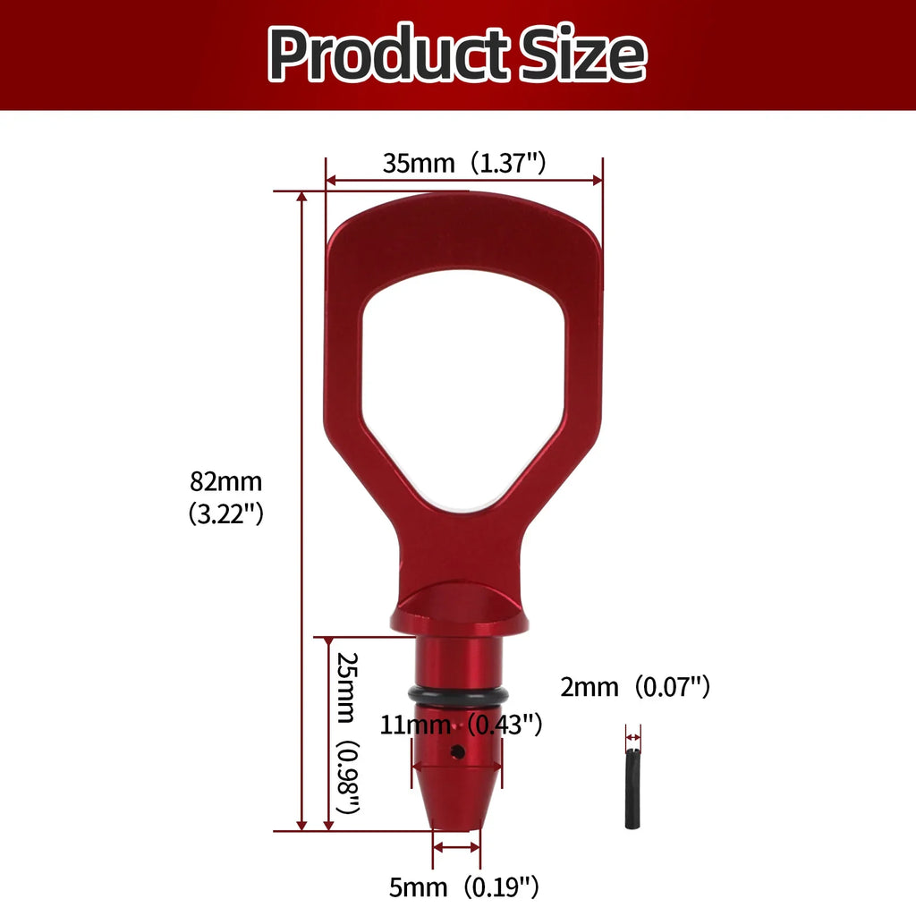 Subaru WRX Billet Aluminium Engine Oil Dipstick Pull Handle 2015 - 2021