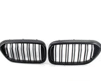Gloss Black Double Slat Kidney Grille for BMW 5 Series G30 G31 520i 530i 540i M5 (2017–2020) – Front Racing Grilles Upgrade