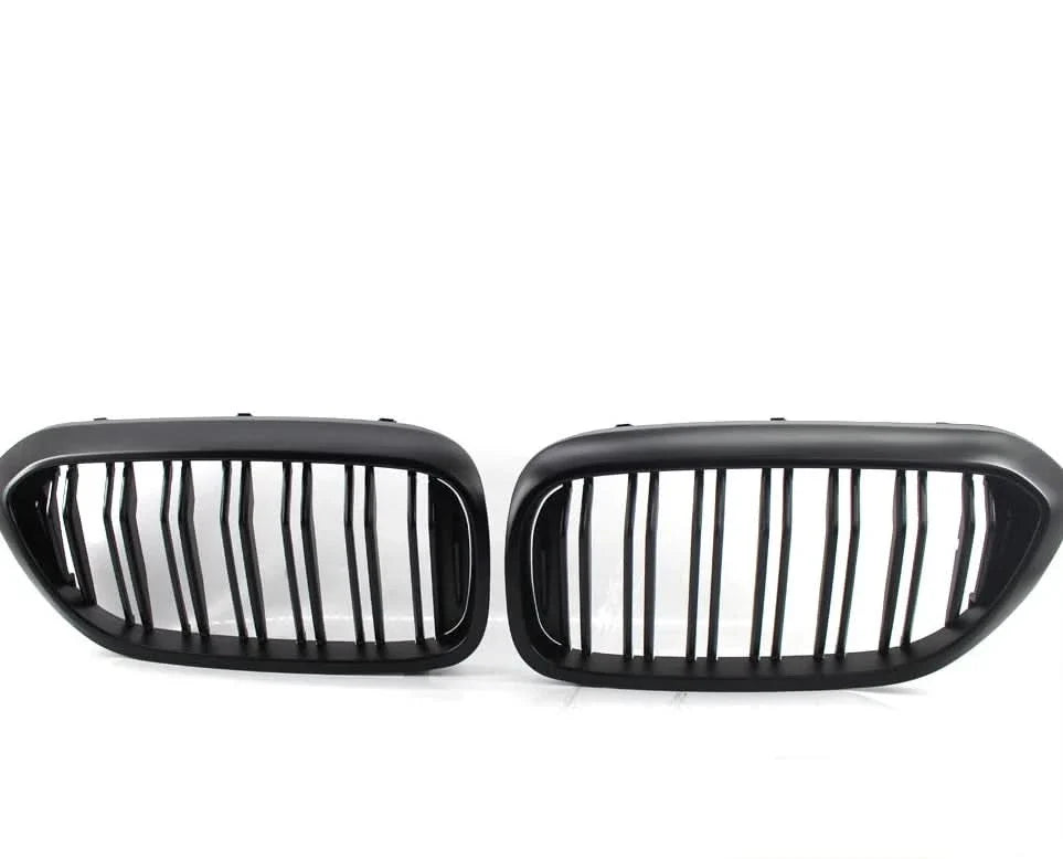 Gloss Black Double Slat Kidney Grille for BMW 5 Series G30 G31 520i 530i 540i M5 (2017–2020) – Front Racing Grilles Upgrade
