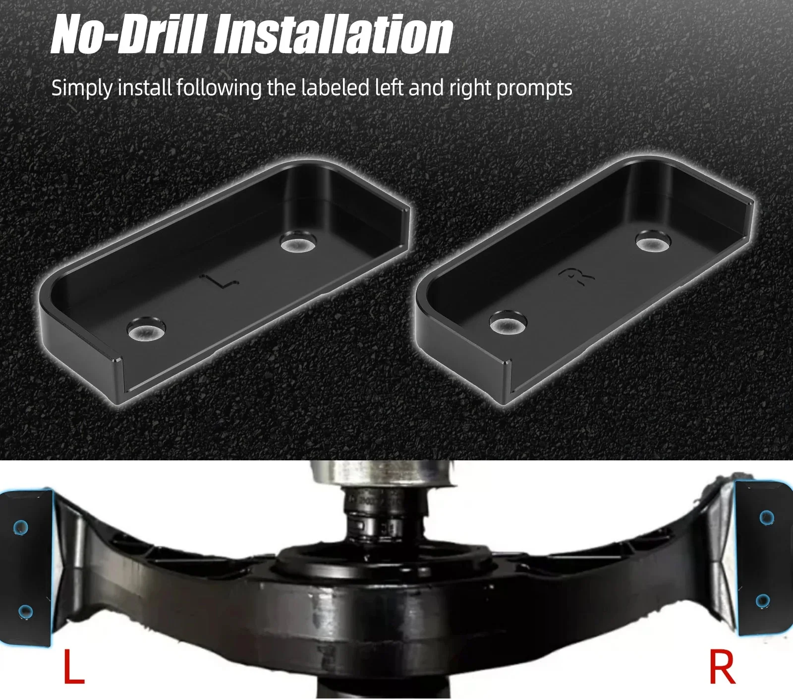 VW Golf R MK7 MK8 / Arteon R / Audi S3 RS3 TT TTRS RSQ3 / Seat Leon / Cupra Ateca Billet Aluminum Prop Shaft Bearing Alignment Kit 2013 - 2021