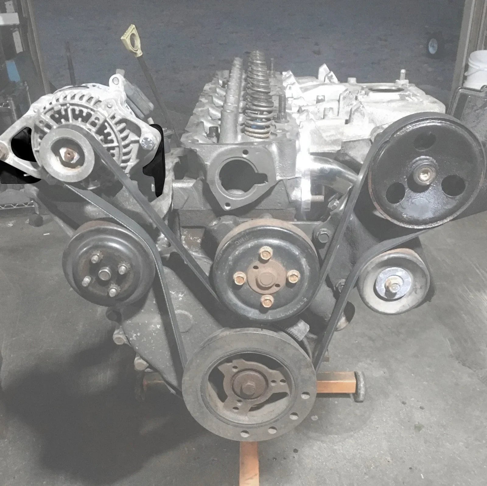Jeep Wrangler TJ & Cherokee XJ 4.0L Inline-6 Billet Aluminum Alternator Relocation Bracket Kit 1996 - 2002