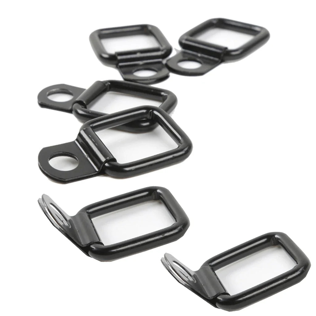 Trunk Cargo Tie-Down D-Ring Quick Release Fastener Clip for Jeep Wrangler JL/JK/TJ | Surface Mount