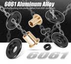 VW Golf MK7 / Jetta / Passat / Beetle / EOS / CC & Audi A3 / Q3 / TT Manual Transmission Billet Aluminium Shifter Bushing Kit (10mm Pin)