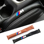 BMW Leather Car Seat Gap Filler Strip / Side Seam Leak-Proof Plug for E90 / F06 / F07 / F10 / F20 / F22 / F30 / F32 / F40 / F46 / M3 / M4 (Brown / Carbon Fiber Black)