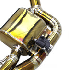 Titanium Valved Catback Exhaust System for Mercedes Benz S65 AMG W222 V12 6.0L - Bull Boost Performance