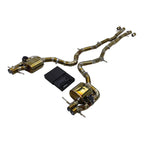 Titanium Valved Catback Exhaust System for Mercedes Benz S65 AMG W222 V12 6.0L - Bull Boost Performance