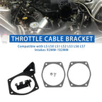 LS / LS2 / LS3 / LS6 / LS7 Engine 4-Bolt Throttle Cable Bracket for 92mm - 102mm Intake Manifolds (Replaces 81012 / 81042 / 81001 / 81002 / 81003 / 81007 / 81043 / 81044)