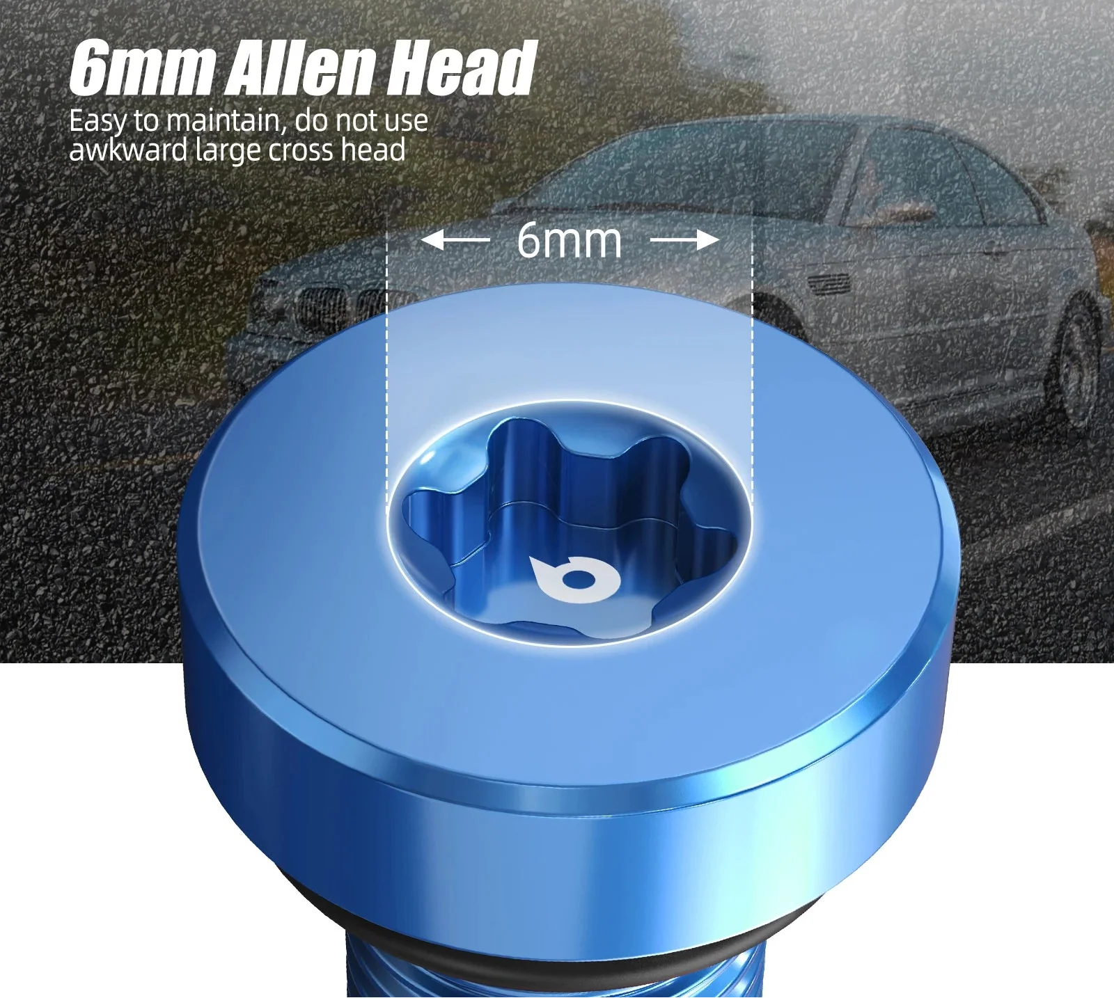 BMW & MINI Universal Billet Aluminium Cooling System Coolant Bleed Screw 1997 - 2019 (Replaces 11537793373 / 17111712788 / 17110141325)